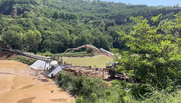 國慶攻堅(jiān)正當(dāng)時(shí)！正寧縣四郎河項(xiàng)目沖刺收尾，奏響生態(tài)治理收官強(qiáng)音